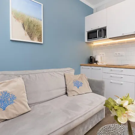 Lejlighed Blue Studio In With Desk And Free Access To The Gym By Renters *